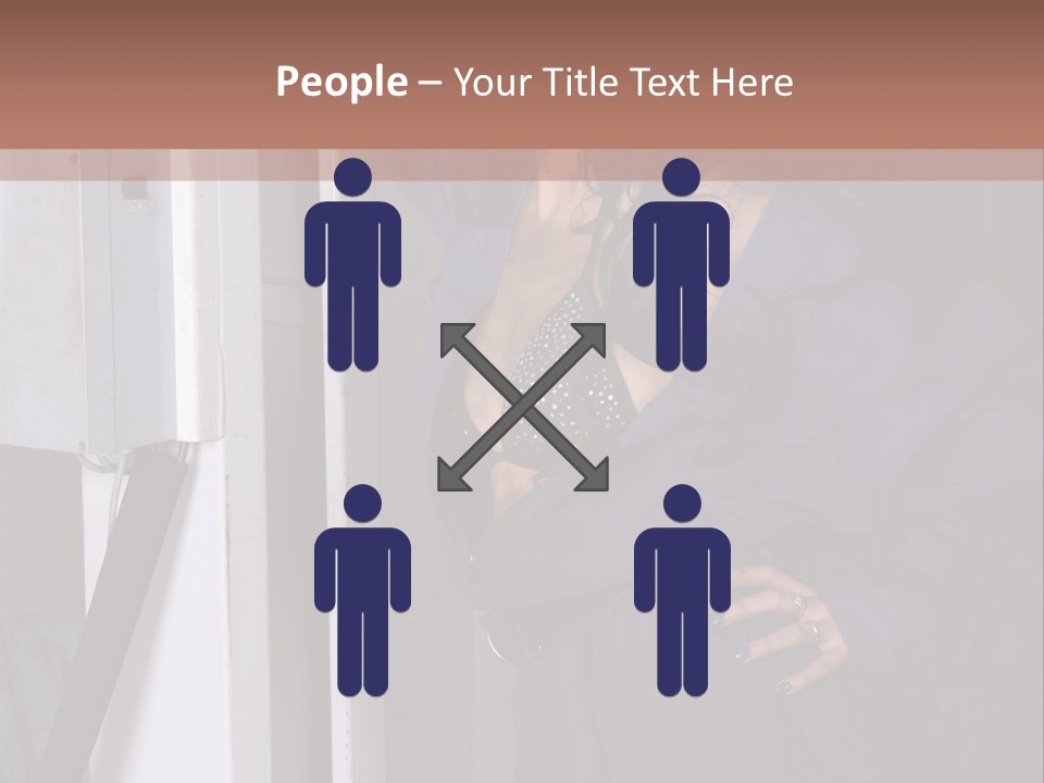 Female Tyre Pretty PowerPoint Template