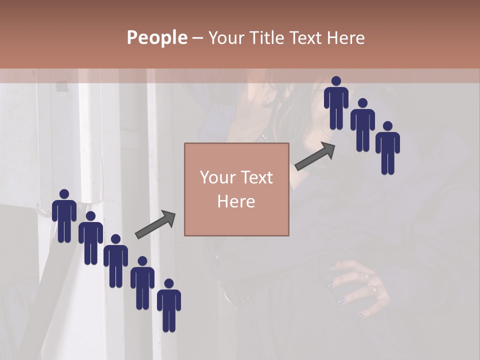 Female Tyre Pretty PowerPoint Template