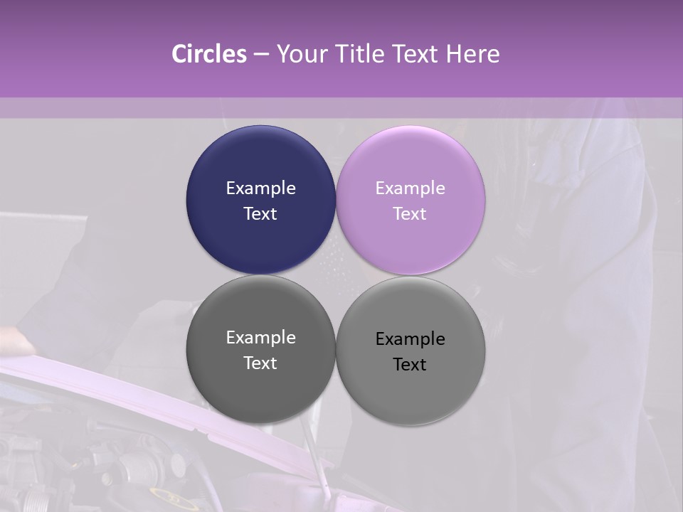 Face Lingerie Women PowerPoint Template