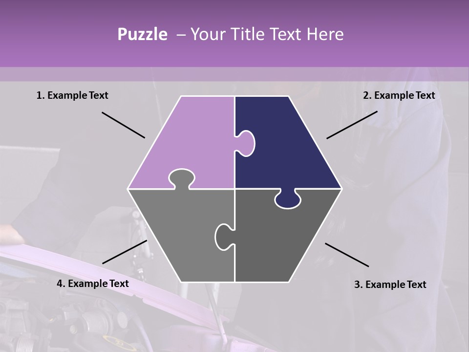 Face Lingerie Women PowerPoint Template