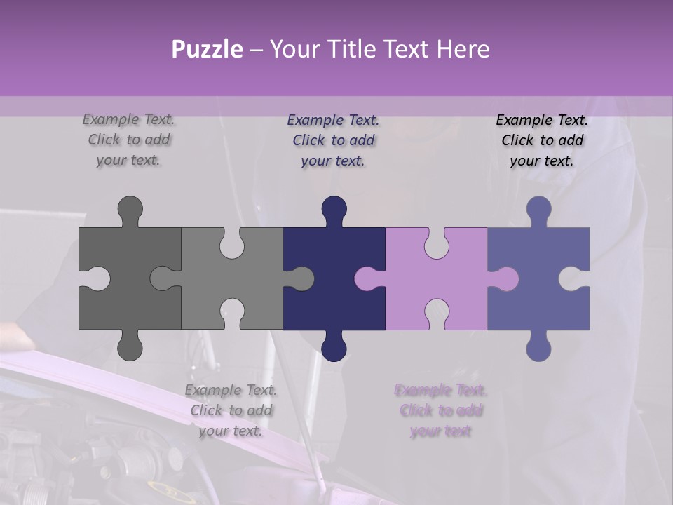 Face Lingerie Women PowerPoint Template