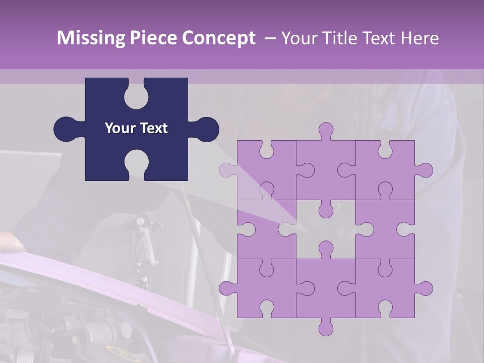 Face Lingerie Women PowerPoint Template