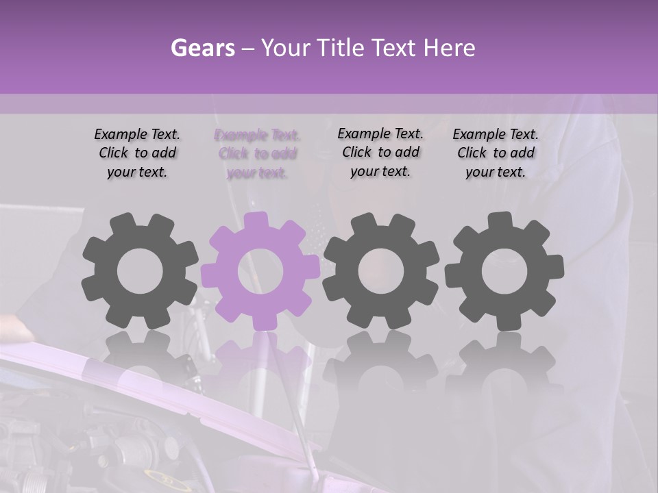 Face Lingerie Women PowerPoint Template