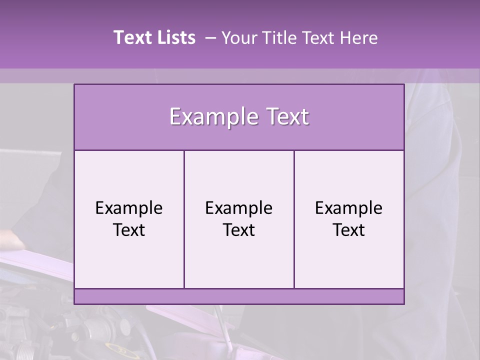 Face Lingerie Women PowerPoint Template