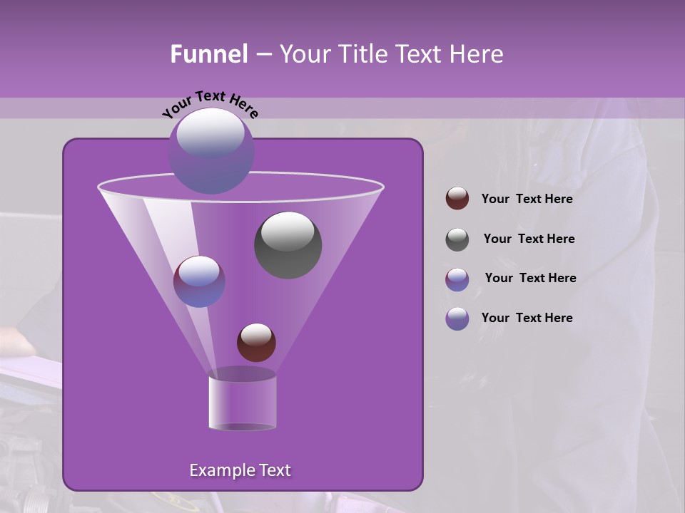 Face Lingerie Women PowerPoint Template