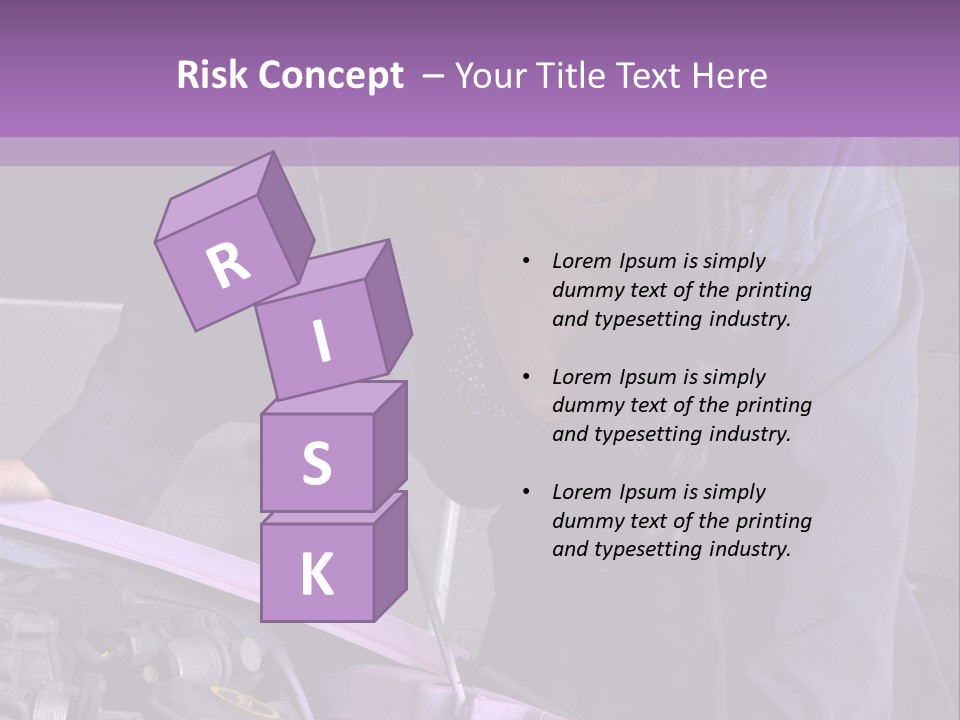 Face Lingerie Women PowerPoint Template