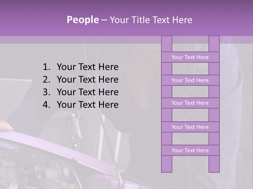 Face Lingerie Women PowerPoint Template