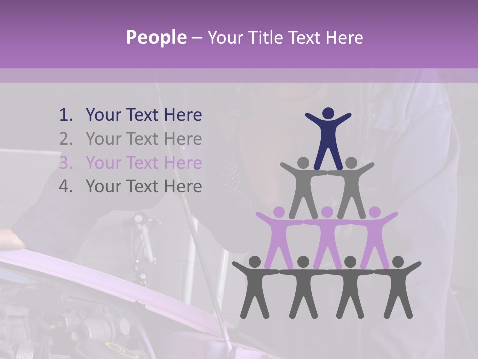 Face Lingerie Women PowerPoint Template