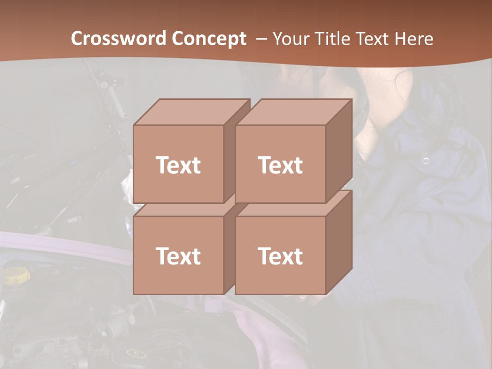 Tool Boots Lingerie PowerPoint Template