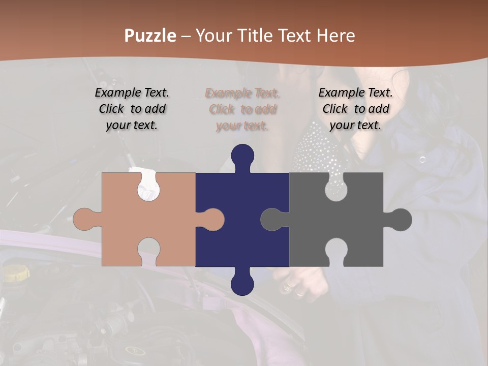 Tool Boots Lingerie PowerPoint Template
