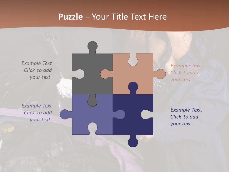 Tool Boots Lingerie PowerPoint Template