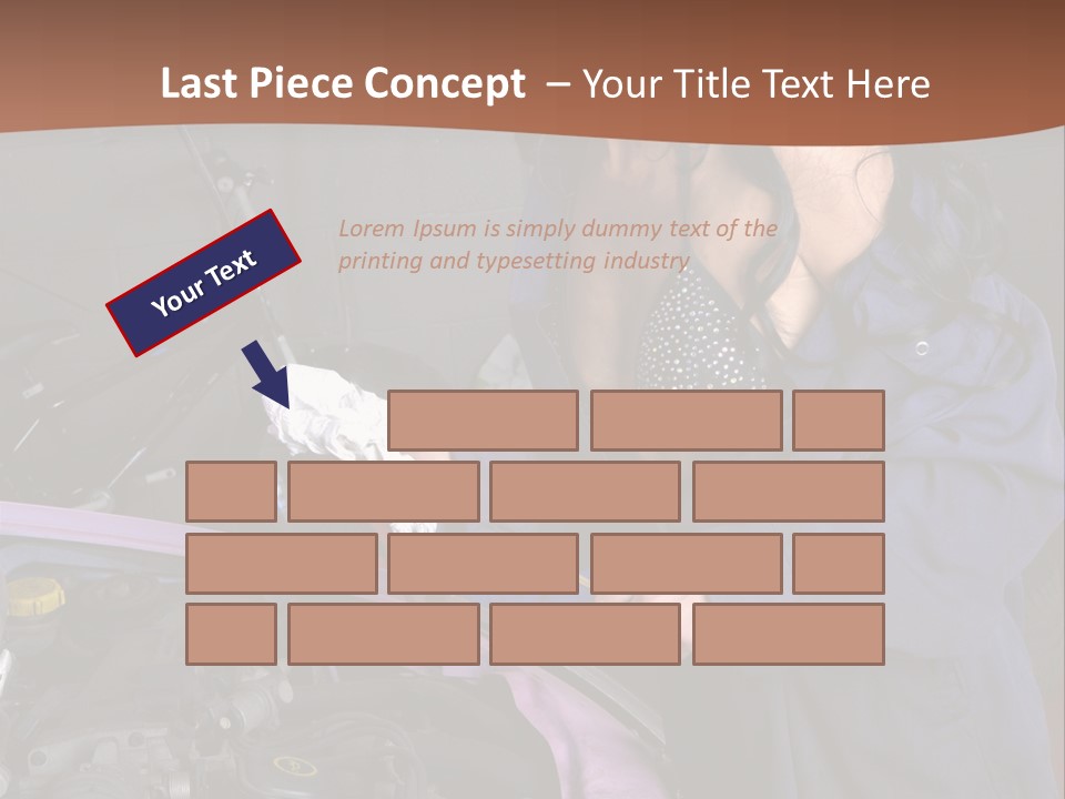 Tool Boots Lingerie PowerPoint Template