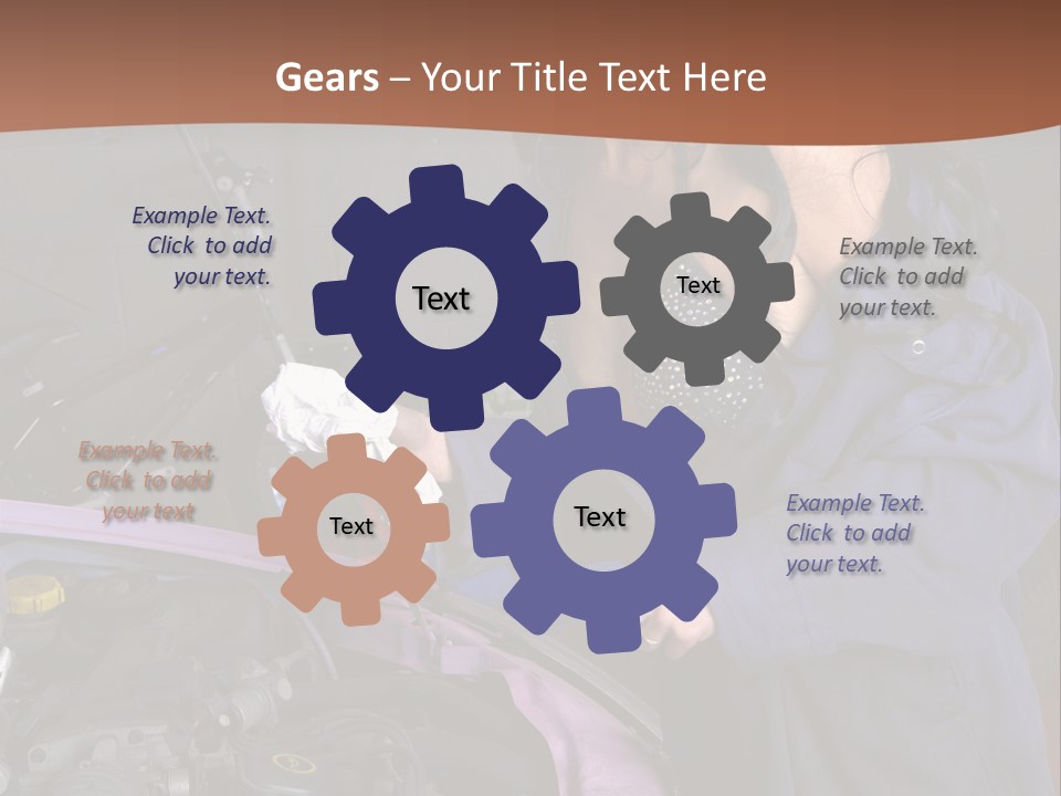 Tool Boots Lingerie PowerPoint Template