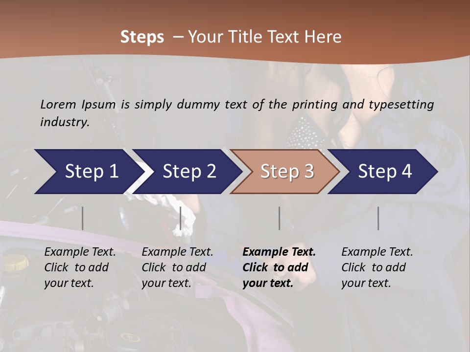Tool Boots Lingerie PowerPoint Template