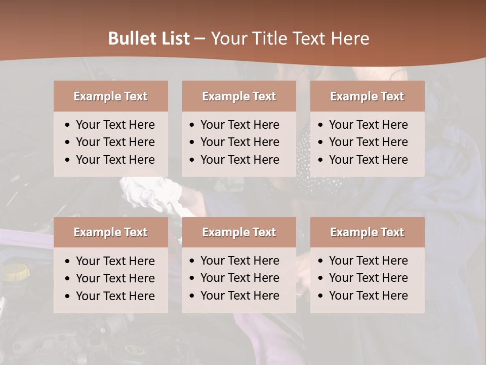 Tool Boots Lingerie PowerPoint Template