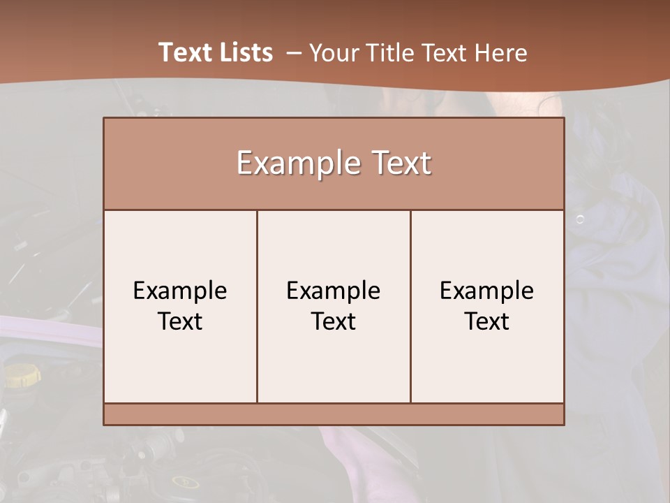 Tool Boots Lingerie PowerPoint Template
