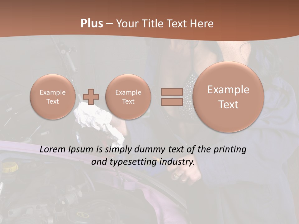 Tool Boots Lingerie PowerPoint Template