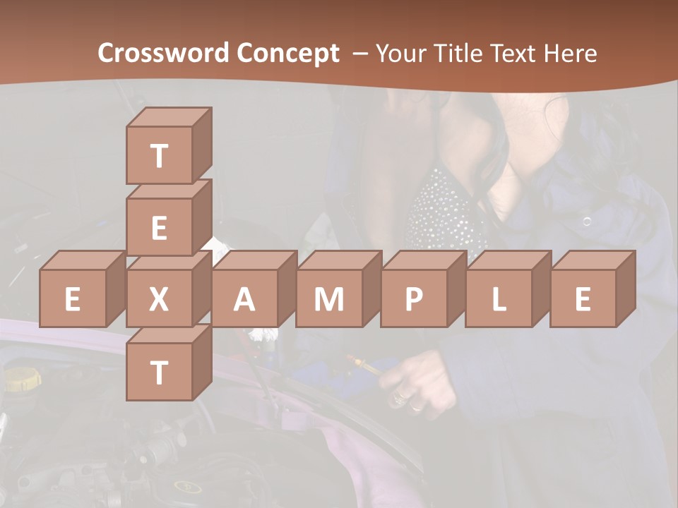 Tool Boots Lingerie PowerPoint Template