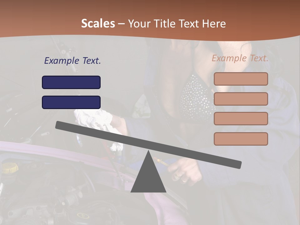 Tool Boots Lingerie PowerPoint Template