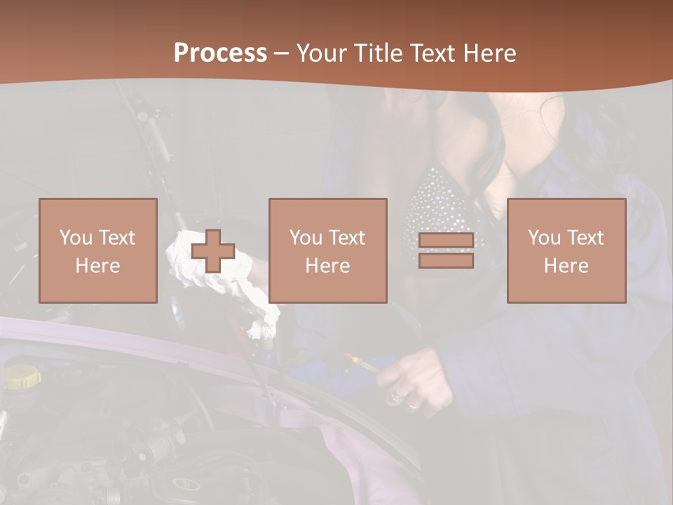 Tool Boots Lingerie PowerPoint Template