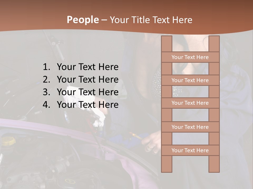 Tool Boots Lingerie PowerPoint Template