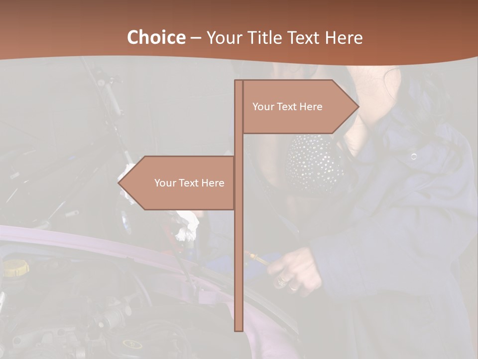Tool Boots Lingerie PowerPoint Template