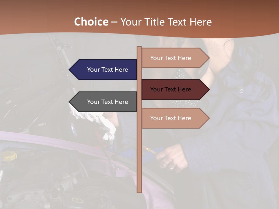 Tool Boots Lingerie PowerPoint Template
