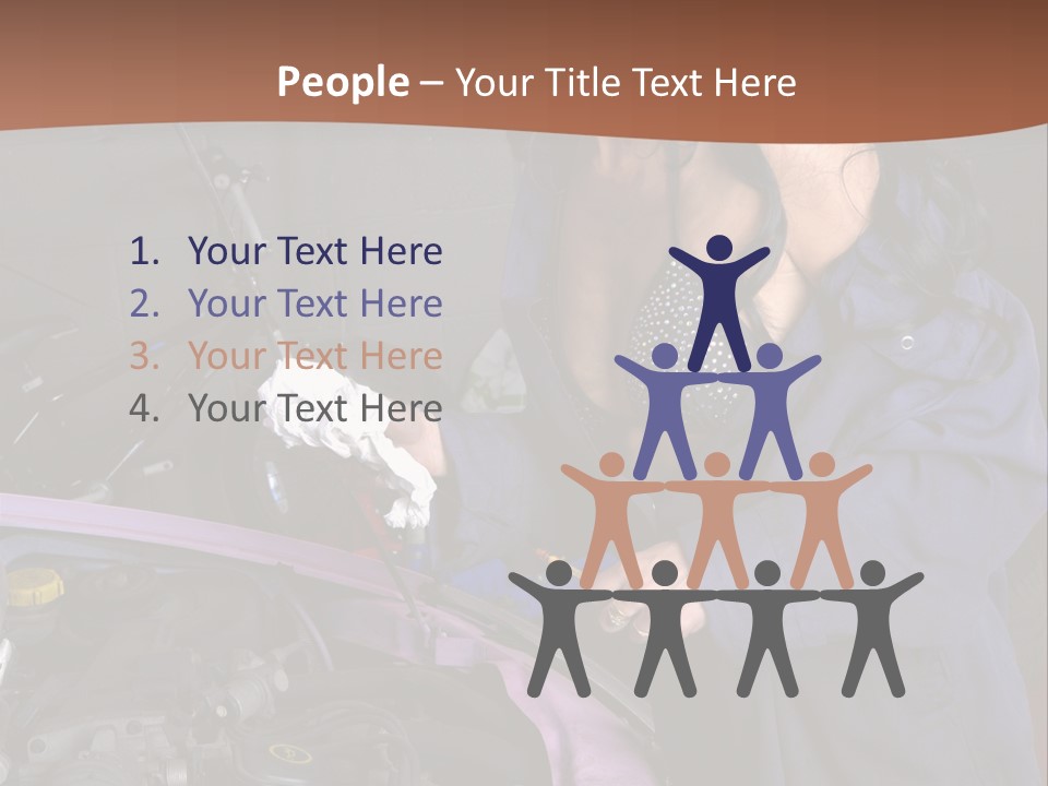 Tool Boots Lingerie PowerPoint Template