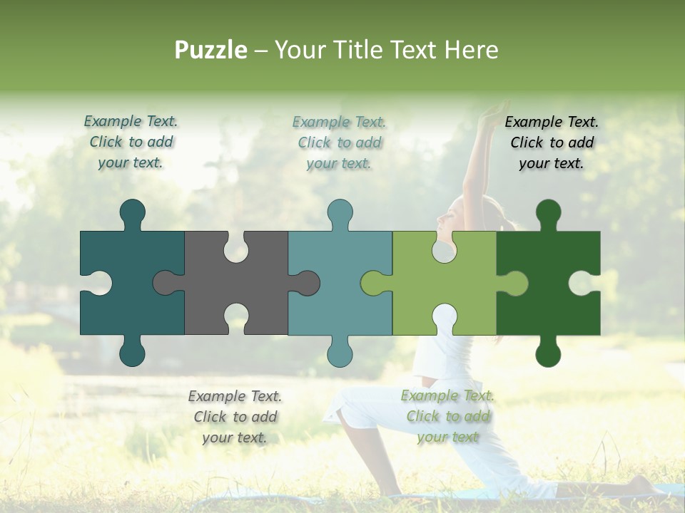 Energy Healthy Fitness PowerPoint Template