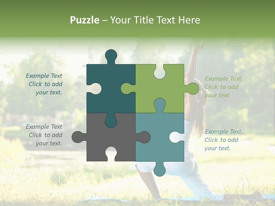 Energy Healthy Fitness PowerPoint Template