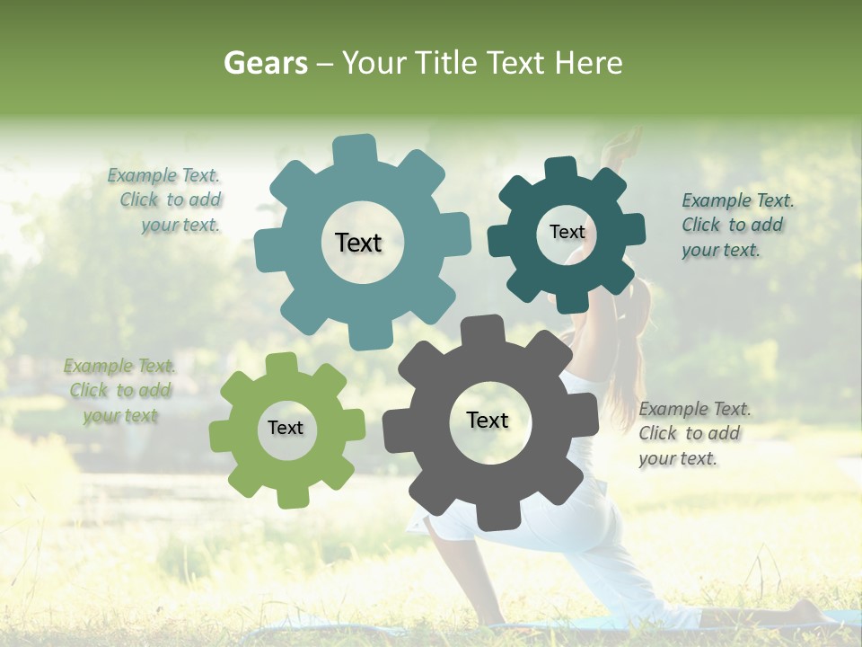 Energy Healthy Fitness PowerPoint Template