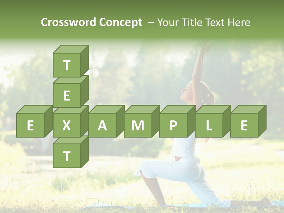 Energy Healthy Fitness PowerPoint Template