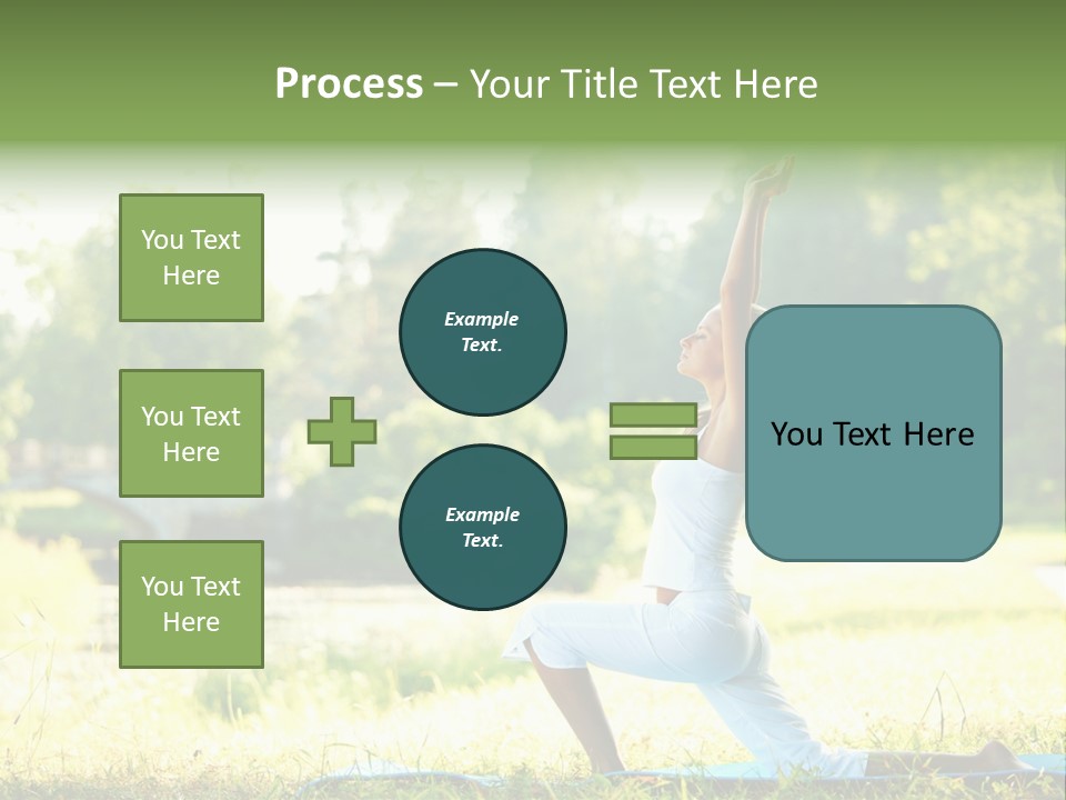 Energy Healthy Fitness PowerPoint Template