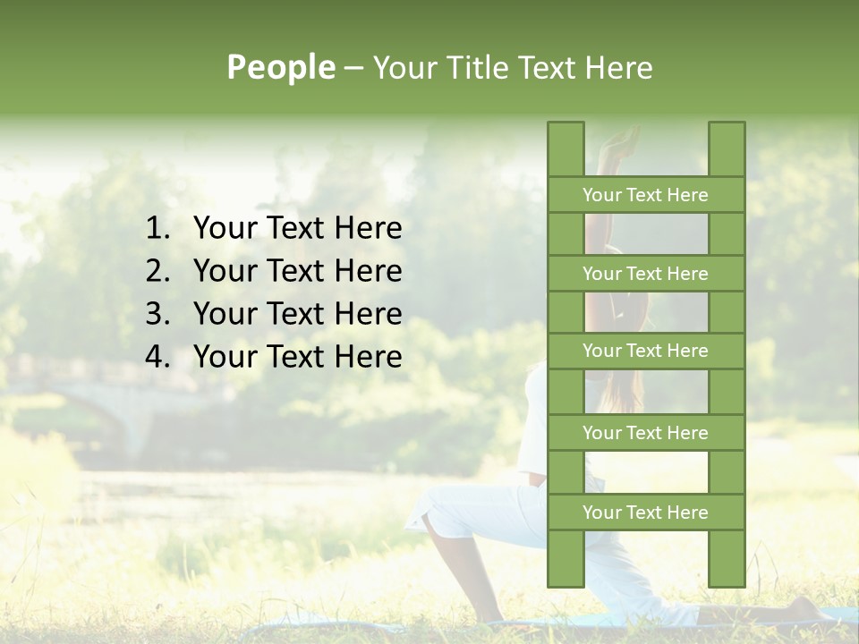 Energy Healthy Fitness PowerPoint Template