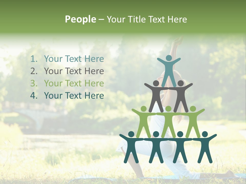 Energy Healthy Fitness PowerPoint Template