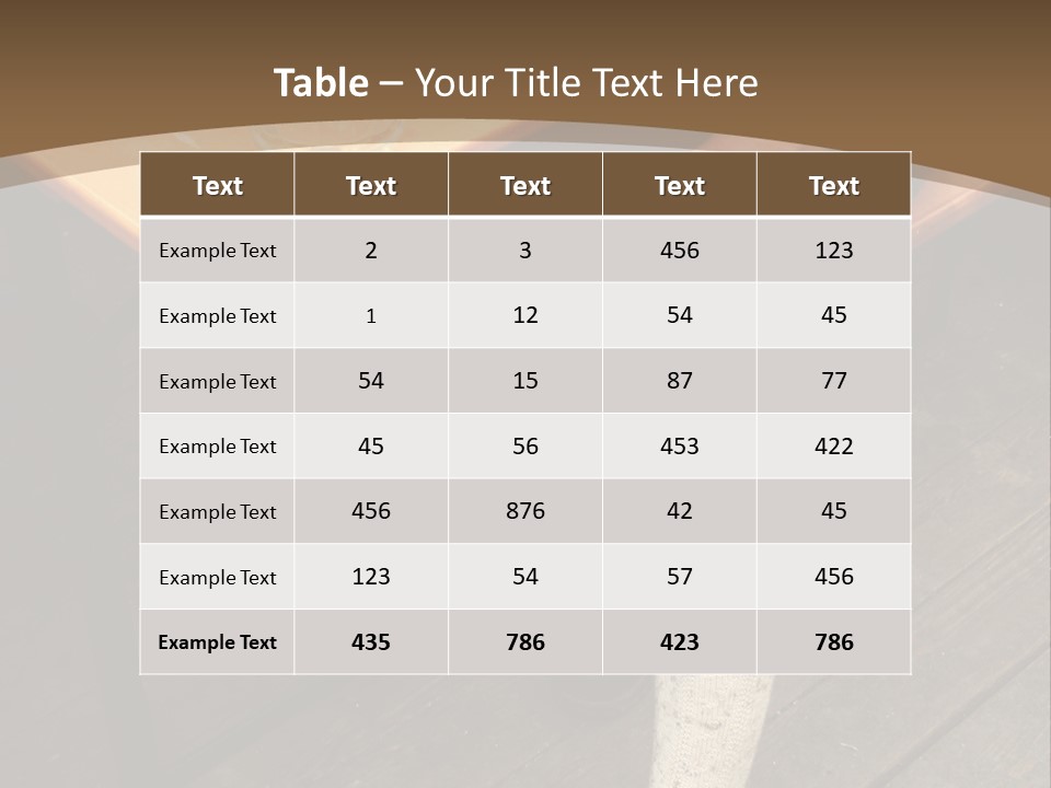 Table Together Conference PowerPoint Template