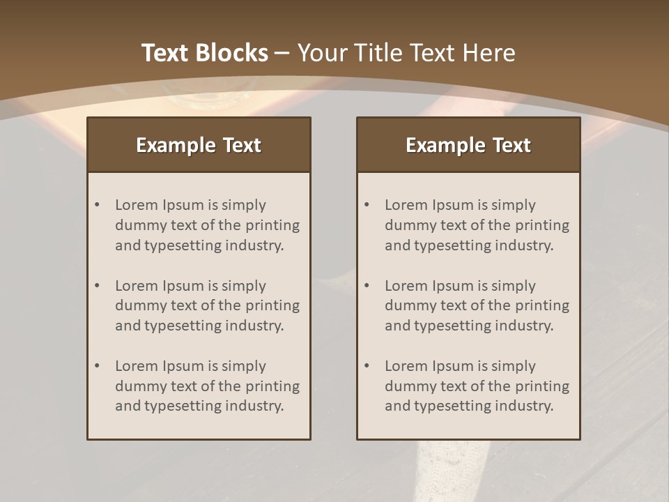 Table Together Conference PowerPoint Template