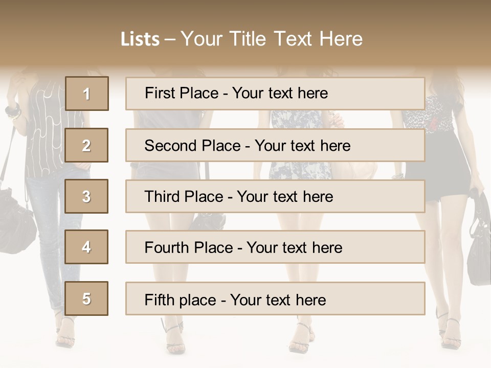 Tudio Mall Collection PowerPoint Template