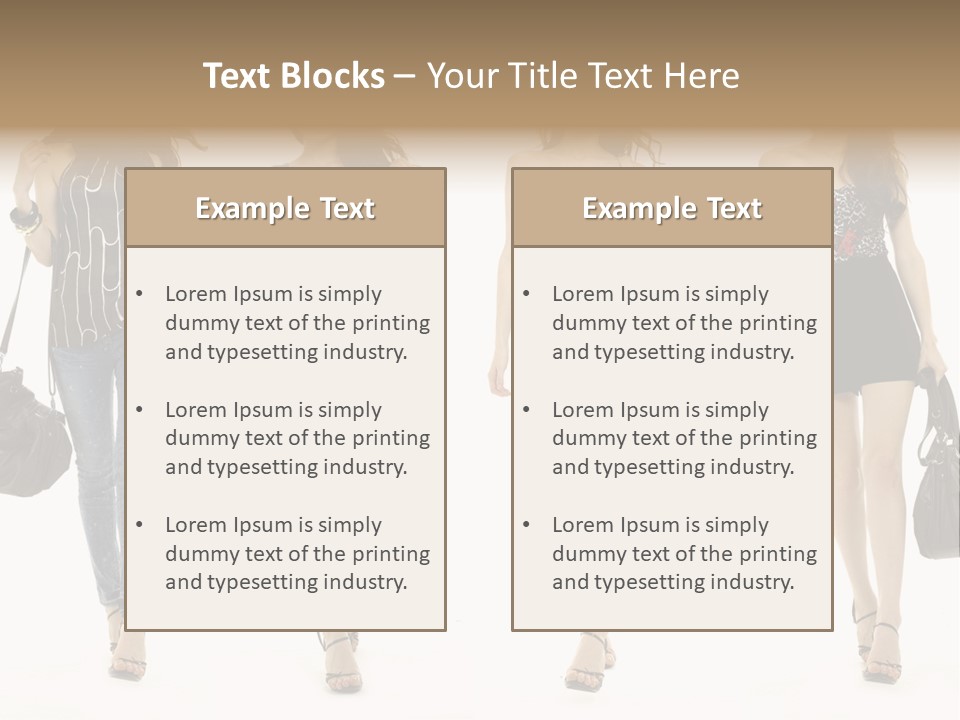 Tudio Mall Collection PowerPoint Template