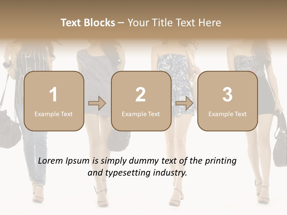 Tudio Mall Collection PowerPoint Template