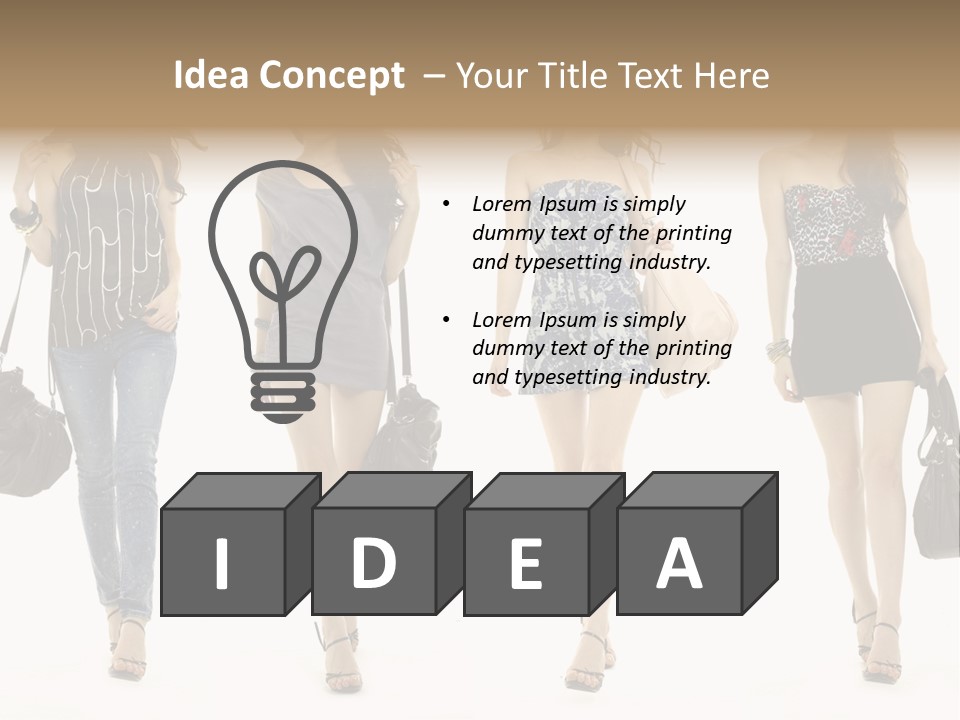 Tudio Mall Collection PowerPoint Template