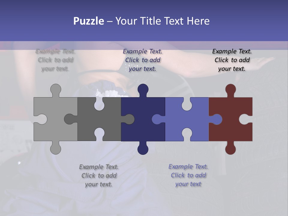 Model Bikini Repair PowerPoint Template