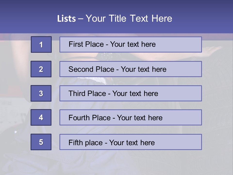 Model Bikini Repair PowerPoint Template