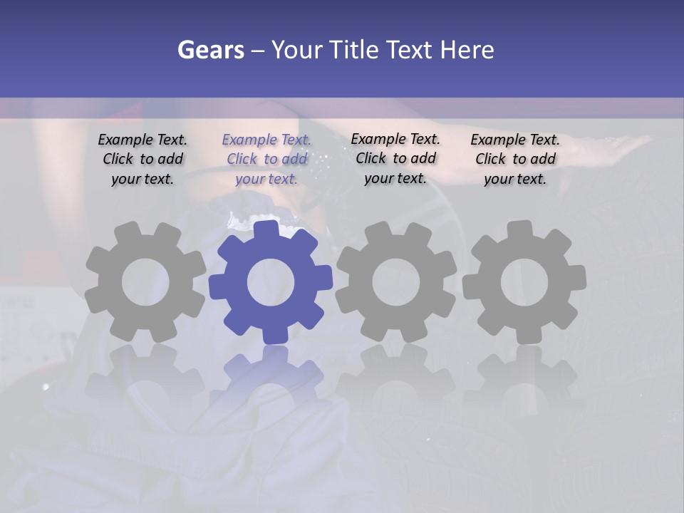 Model Bikini Repair PowerPoint Template