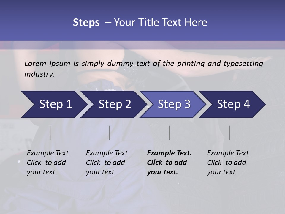 Model Bikini Repair PowerPoint Template