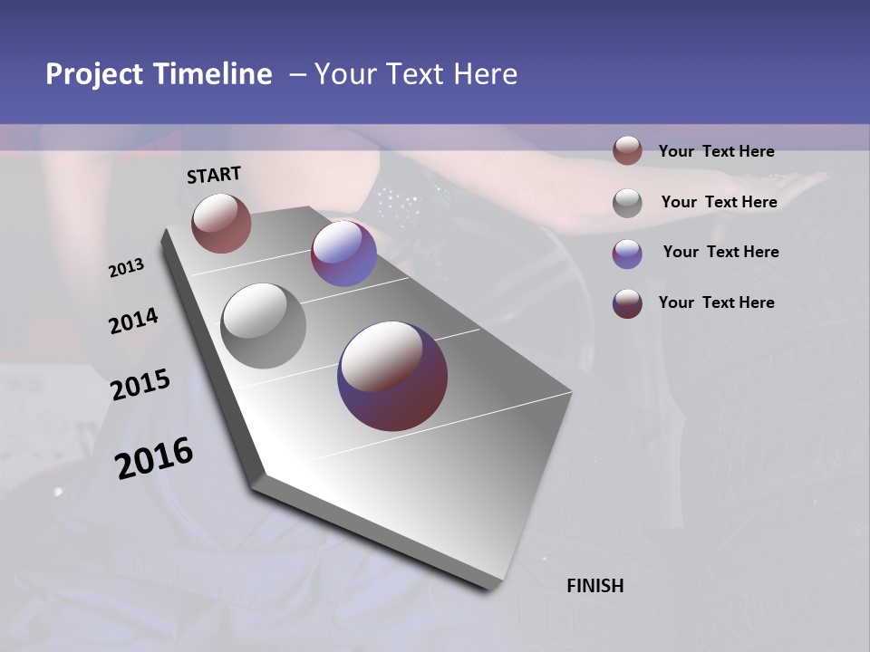 Model Bikini Repair PowerPoint Template