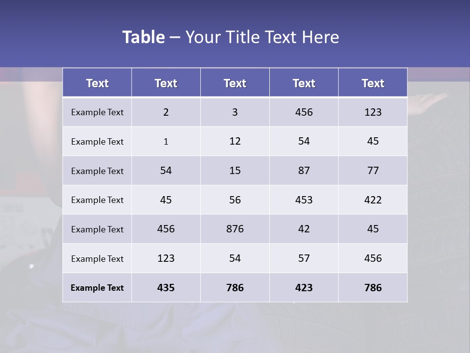 Model Bikini Repair PowerPoint Template