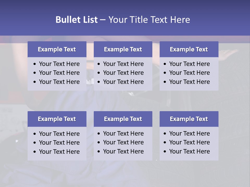 Model Bikini Repair PowerPoint Template