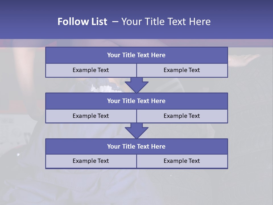 Model Bikini Repair PowerPoint Template