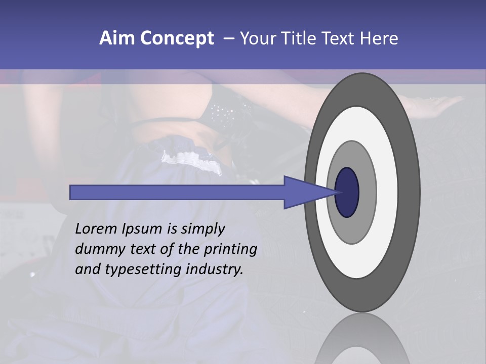 Model Bikini Repair PowerPoint Template